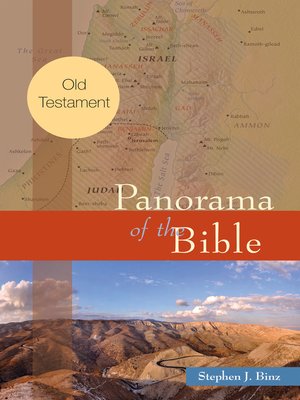 cover image of Panorama of the Bible: Old Testament